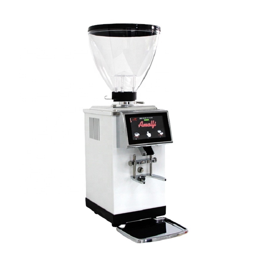 Commercial Espresso Machine - เครื่องบดกาแฟไฟฟ้า K90 ระดับมืออาชีพ หน้าจอสัมผัส ปรับระดับการบดได้ สำหรับใช้ในเชิงพาณิชย์
