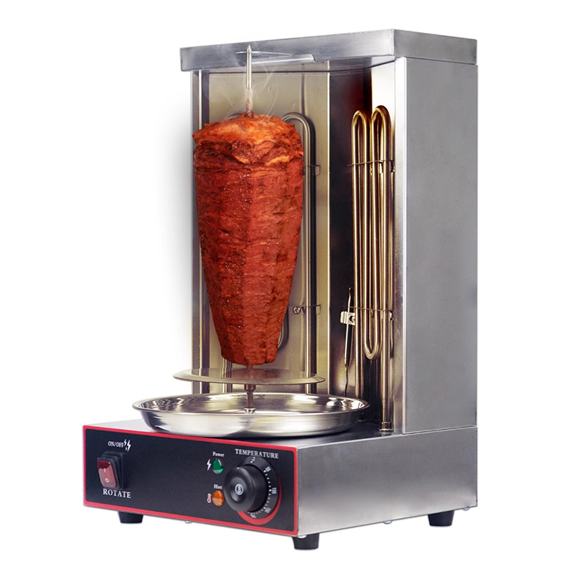 Kebab Shawarma Machine - ไฟฟ้า Doner Kebab ย่าง Shawarma เครื่องหมุนอัตโนมัติย่างบาร์บีคิวสําหรับ