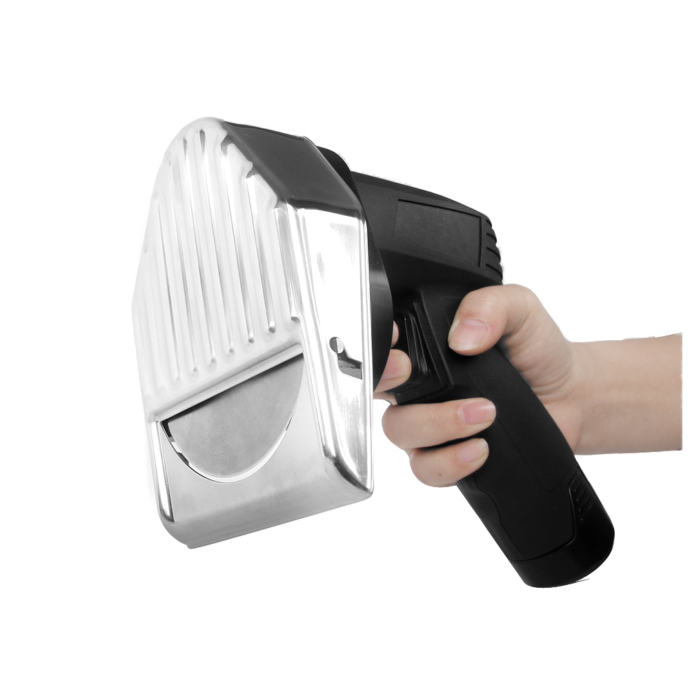 Kebab Shawarma Machine - เครื่องหั่นเนื้อเคบับไร้สายแบบพกพา พร้อมแบตเตอรี่สองก้อน สำหรับร้านอาหารและครัว