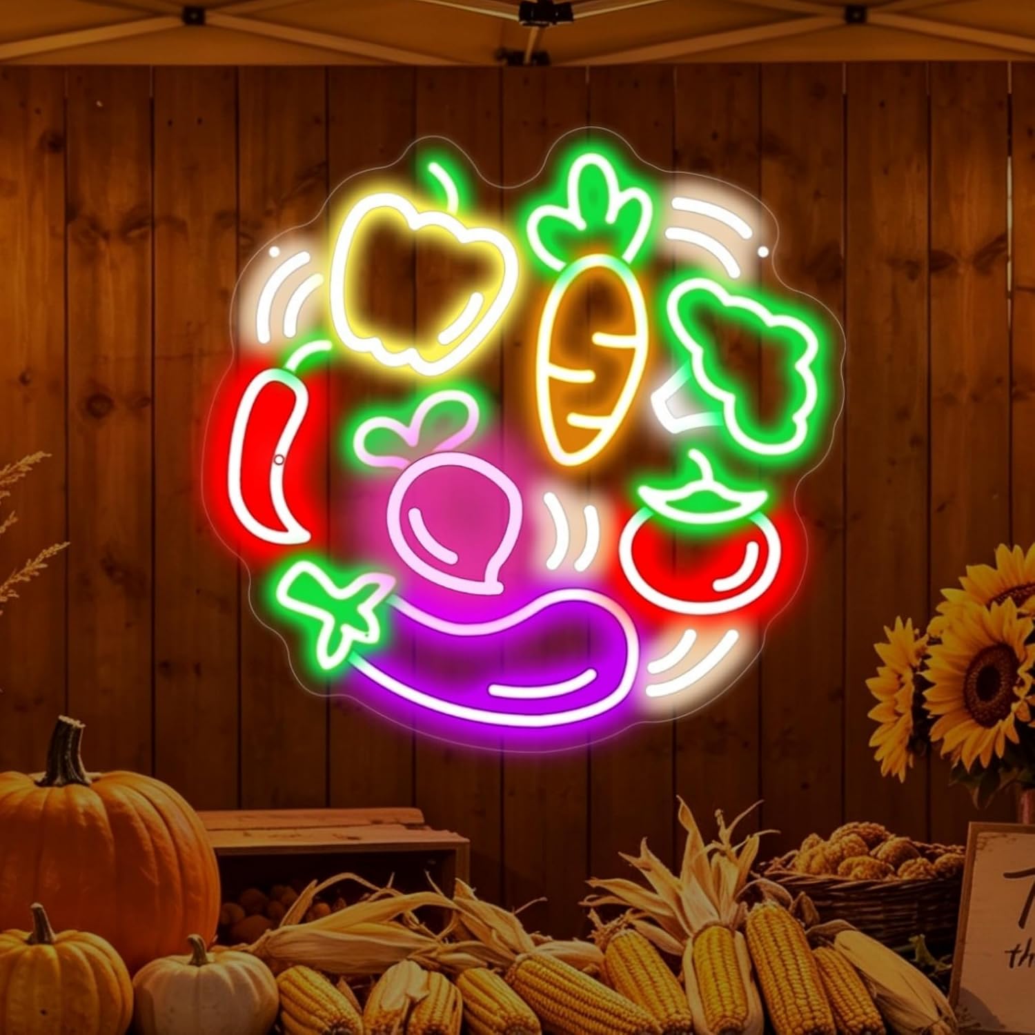ป้ายไฟนีออน LED รูปผัก ไฟนีออน - Commercial Kitchen Store บทวิจารณ์และราคา