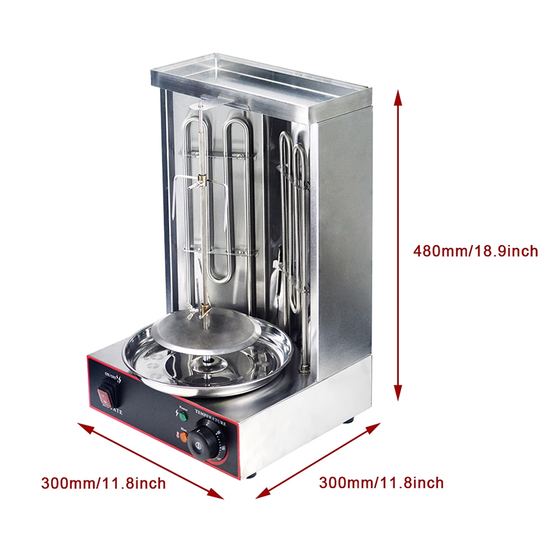 ไฟฟ้า Doner Kebab ย่าง Shawarm - Kebab Shawarma Machine บทวิจารณ์และราคา
