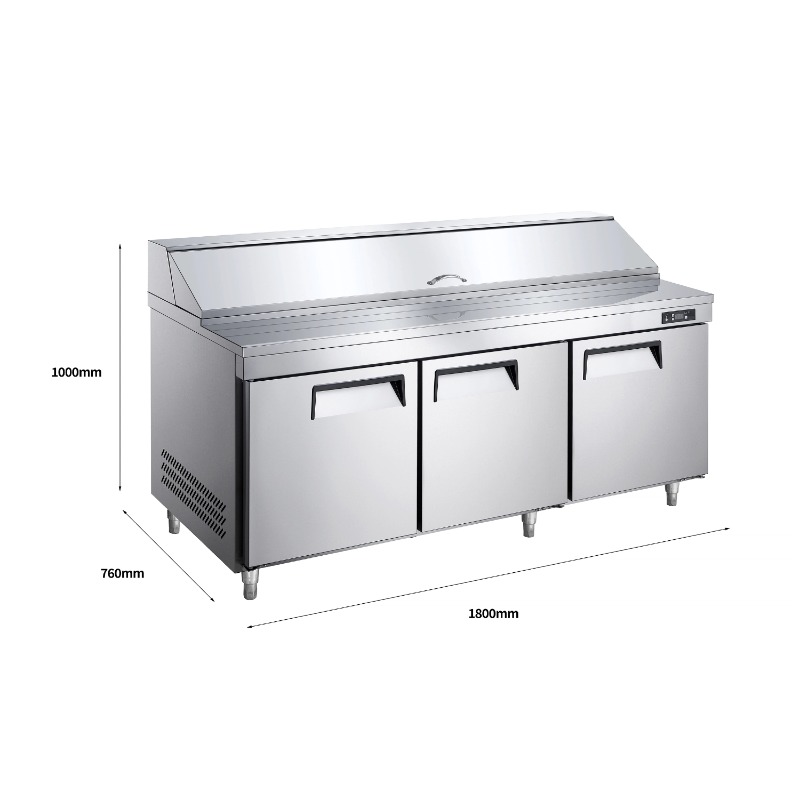 ตู้แช่เย็นเชิงพาณิชย์แบบประตูเ - Commercial Kitchen Backsplash บทวิจารณ์และราคา