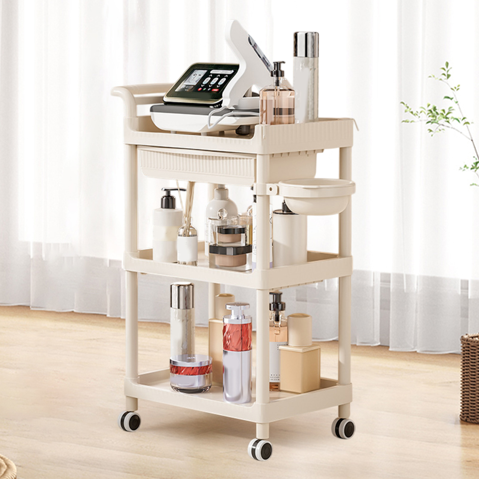 รถเข็น 3 ชั้นร้านเสริมสวยพิเศษ - Commercial Kitchen Management บทวิจารณ์และราคา
