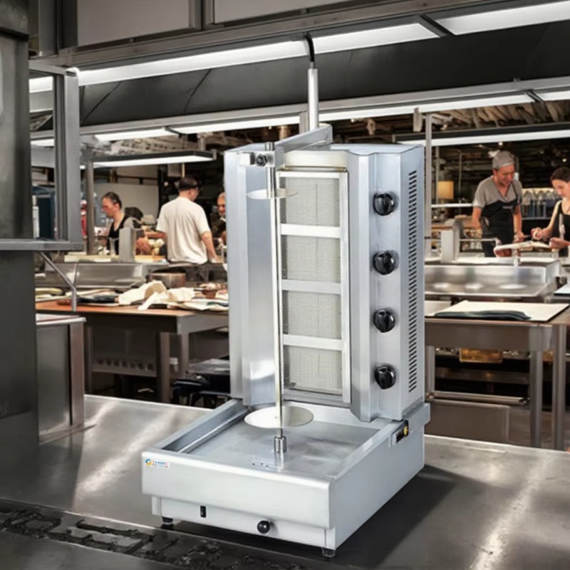 เครื่องย่างชาwarma 4 หัวเตา เค - Kebab Shawarma Machine บทวิจารณ์และราคา