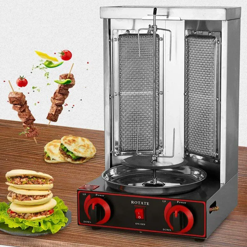 เครื่องย่างเคบับแก๊สแบบหมุนแนว - Kebab Shawarma Machine บทวิจารณ์และราคา