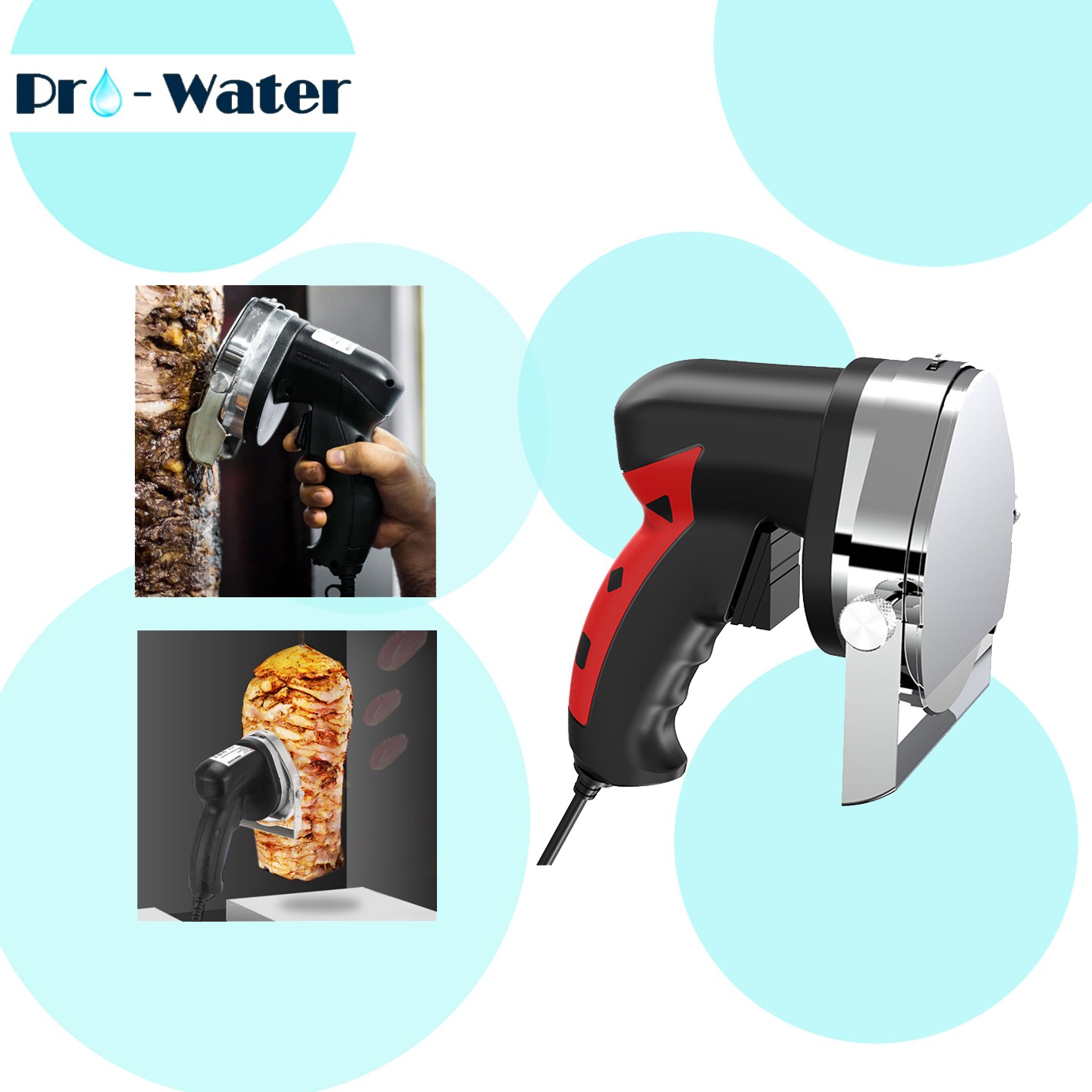 Roast Meat Slicer Commercial E - Kebab Shawarma Machine บทวิจารณ์และราคา