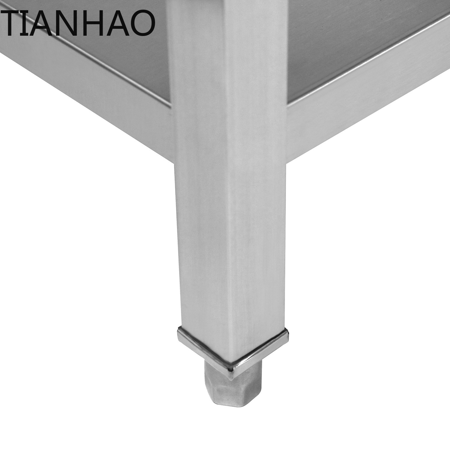 โต๊ะเตรียมอาหารสแตนเลสพร้อมแผ่ - Commercial Kitchen Backsplash บทวิจารณ์และราคา
